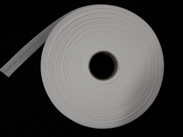 Schrägband Baumwolle 60 m WEISS