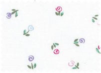 Druckstoff Blümchen