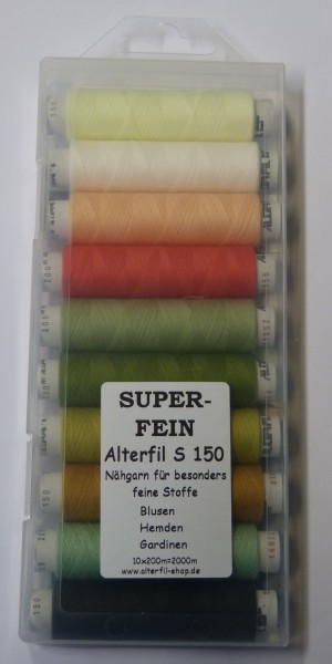 Alterfil S 150 10er Box SUPERFEIN - Natur