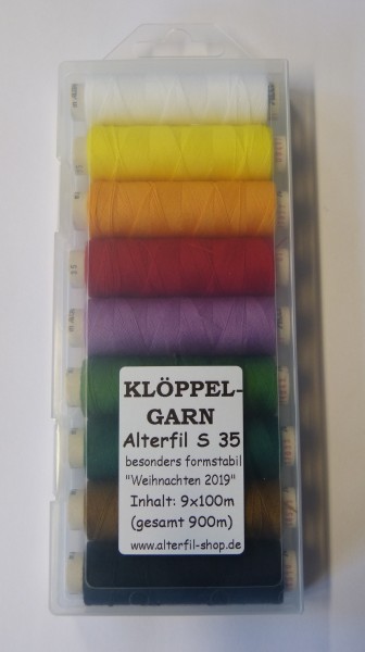 Alterfil S 35 9er Box KLÖPPELN Weihnachten