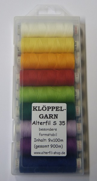 Alterfil S 35 9er Box KLÖPPELN Grundfarben