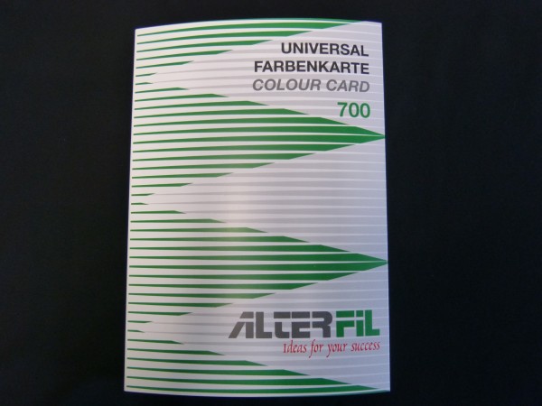 Farbenkarte Alterfil S - Universalfarbenkarte